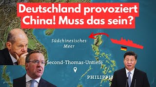 Deutschland provoziert China Die nächste Eskalation Muss das wirklich sein [upl. by Lurline]