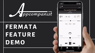 Appcompanist Fermata Feature Demo [upl. by Freberg79]