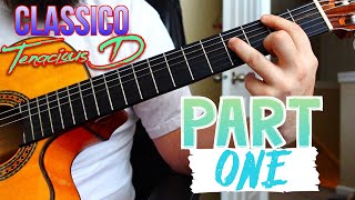 HOW TO PLAY  Classico By Tenacious D  On Acoustic Guitar Part 1 Updated [upl. by Adlev]