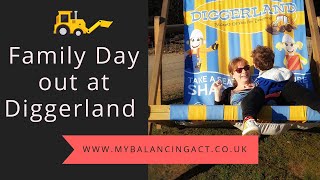 Diggerland UK Kent  our family day out [upl. by Hadihahs]