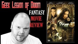 BLOOD OF BEASTS  2005 Jane March  aka BEAUTY AND THE BEAST Fantasy Movie Review [upl. by Arakal]