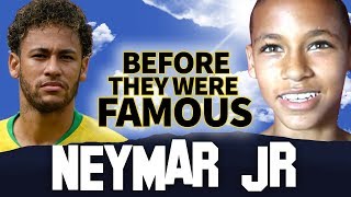 NEYMAR JR  Before They Were Famous  Team Brazil FIFA World Cup 2018 [upl. by Gowrie839]