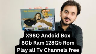 X98Q Android Tv Box Unboxing and Review [upl. by Carolyne]