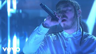 Post Malone  Congratulations Live From Late Night With Seth Meyers2017 ft Quavo [upl. by Ahsehyt495]