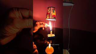 Convection and gravity  flying candle ytshorts experiment [upl. by Sawyor]