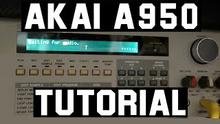 LEGENDARY HARDWARE SAMPLER AKAI S950 Pt 1 [upl. by Handal]