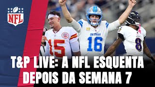 TampP NFL LIVE CHIEFS INVICTOS LIONS E RAVENS EMPOLGANDO E MAIS [upl. by Eedyah769]