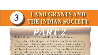 KERALASCERTCLASS 9SOCIAL SCIENCE PART 1CHAPTER 3LAND GRANTS AND THE INDIAN SOCIETYPART 2 [upl. by Kelley]