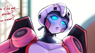 Comic Dub Arcee x Jack 😜 memes [upl. by Abehsile698]