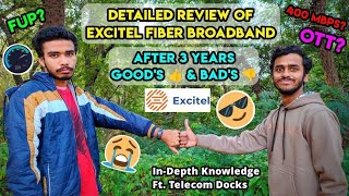 Detailed Information of Excitel broadband 🔥😱Good or Bad😮 [upl. by Etyak]