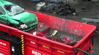 Hammel VB 950DK Car Shredder at CARS Expo 2012 [upl. by Fari]