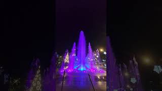 enodem Manila City Hall Christmas Music Fountain 2022 [upl. by Nnylsaj]