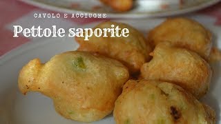 Pettole saporite con cavolo verde e acciughe [upl. by Icken]