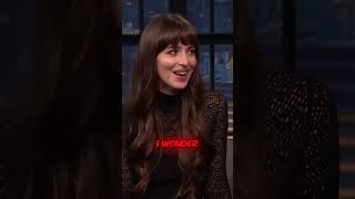 Balcony Confessions A Chat with Dad 🍃dakotajohnson dakota jimmyfallon sethmeyers [upl. by Leatrice244]