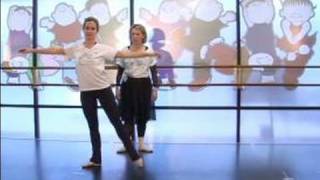 Beginning Ballet Steps  How to Do a Ballet Chasse [upl. by Anneiv232]