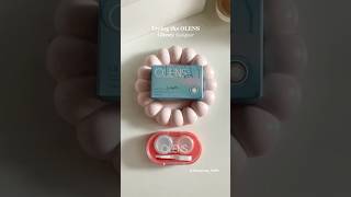 OLENS CONTACT LENS KPOP IDOL FAVORITE  TRY ON  BLANCS BAGAFORO 🤍 [upl. by Nairret]