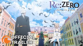 ReZERO Starting Life in Another World Season 3  OFFICIAL TRAILER [upl. by Duff]