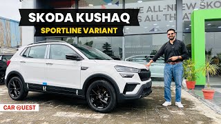 2024 Skoda Kushaq Sportline Variant Walkaround  Car Quest [upl. by Bauske]