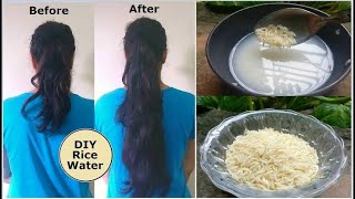 Rice Water For Hair Growth Healthy amp Strong Hair [upl. by Ahsined]