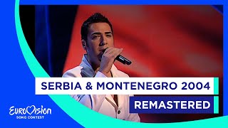 Remastered 📼 Željko Joksimović  Lane Moje  Serbia amp Montenegro  Eurovision 2004 [upl. by Benis716]