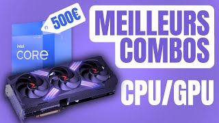 TOP 6 MEILLEURS COMBOS CPU  GPU EN 2024  200€ à 1300€ Techay [upl. by Ammeg322]