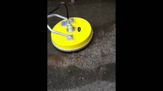 Whirlaway 16quot Pressure Washer Head Demonstration [upl. by Cadmann376]