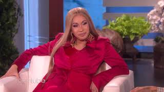 Cardi B Full Interview On Ellen [upl. by Hurwitz]