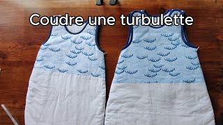 Tutoriel couture coudre une turbulette patron gratuit en description [upl. by Nida]