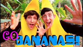 GO BANANAS Kids Dance Song [upl. by Klockau]