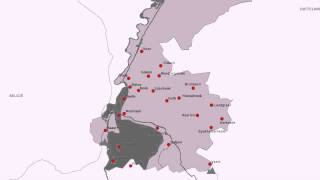 Topografie ZuidLimburg [upl. by Segroeg]