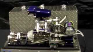 Stinger 609 Drag Boat Project Part 8 The V8 [upl. by Arakal]