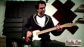 Telecaster Bridge Pickup Demo Esquire 1950 [upl. by Justino]