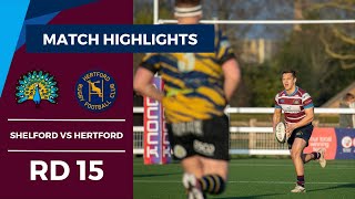 RD15 HIGHLIGHTS Shelford Mens 1st XV vs Hertford [upl. by Channa]