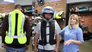 Helite Airnet Vest Demonstration and Video Review [upl. by Kersten]