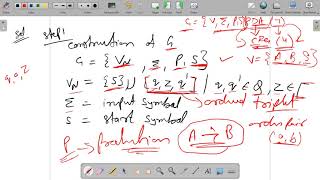 411  Automata  Conversion from PDA to CFG Part 1 Dr Pushpa Choudhary [upl. by Izabel422]