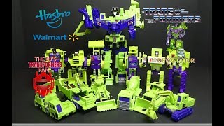 Transformers G1 Reissue DEVASTATOR Toy Review WalMart Exclusive [upl. by Almeida]