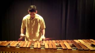 Doctor Gradus ad Parnassum by Claude Debussy Kevin Bobo marimba [upl. by Wendalyn]