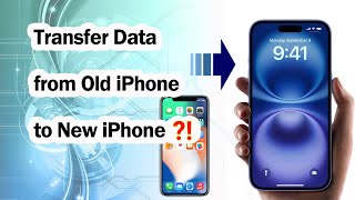 Easily Transfer Data from Old iPhone to New iPhone 16 15 14  No Backup Needed [upl. by Thalia709]