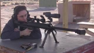 Shooting the Barrett M99 50 BMG rifle [upl. by Lucille]