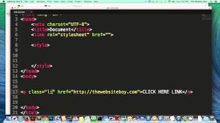 HTML Tutorial How to Hide a Link in HTML [upl. by Hiett]