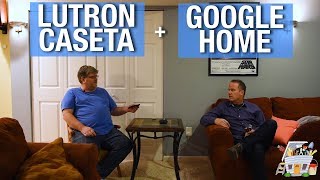 Lutron Caseta and Google Home Integration  HANDYGUYS TV [upl. by Ahseenyt]