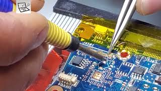 Replace and solder LVDS connector [upl. by Kaile]