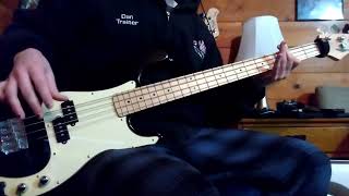 Creedence Clearwater Revival  Have You Ever Seen The Rain Bass Cover [upl. by Yuzik932]