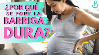 🤰🏻☄️BARRIGA DURA EN EL EMBARAZO ¿ES PELIGROSO ¿SON CONTRACCIONES  Baby Suite by Pau [upl. by Nnednarb]