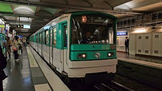 Metro Charles Michels  Ligne 10 [upl. by Anirdna766]