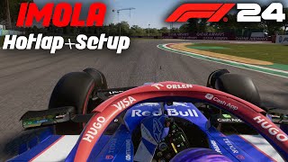 F1 24 IMOLA SETUP  HOTLAP [upl. by Adanar472]