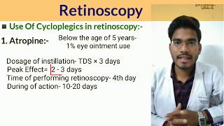 Retinoscopy Part 2  Objective Refraction  MKSharma Ophthalmic Education Ophthalmology [upl. by Ahsaten891]