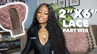 Does Size Matter My Experience With A 2”x6” Lace Part Deep Wave Closure Wig FT ULA Hair [upl. by Onaivlis]