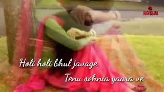 Holi Holi Bhul Javage Tenu Sohnia Yaara Ve [upl. by Euqinorev]