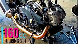 Mio Sporty 59 All Stock Touring Setup  160cc Build [upl. by Tyler]